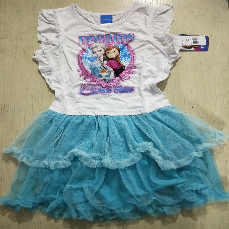 现货 美国Disney迪士尼正品 女童 冰雪奇缘艾莎米妮外套裤子套装