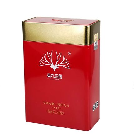 25新茶广东英九庄园VIP英红九号一级养生红茶甜醇香口粮茶250克