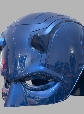 3d打印图纸模型素材夜魔侠超胆侠STL可穿戴头盔F2358