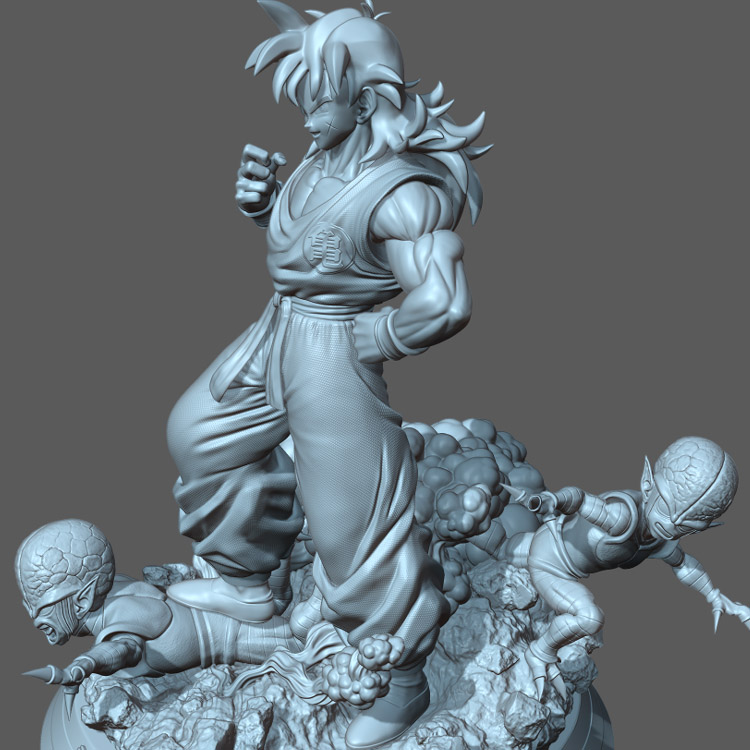 3d打印图纸模型素材数据龙珠雅木茶STL手办圆雕图F2080