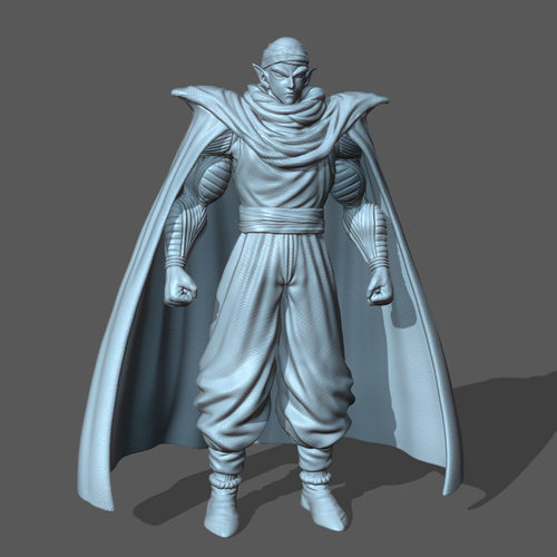 3d打印图纸模型素材数据龙珠短笛STL手办圆雕图F2087