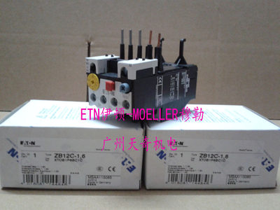 进口全新正品EATON伊顿热过载继电器 ZB12C-1.6 1-1.6A