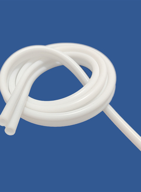 硅胶软管4x6mm双排管乳白色塑料软管硅胶管进水管放水管