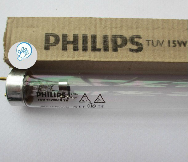 飞利浦PHILIPS TUV15W G15T8紫外线消毒灯管杀菌灯管消毒柜机灯管