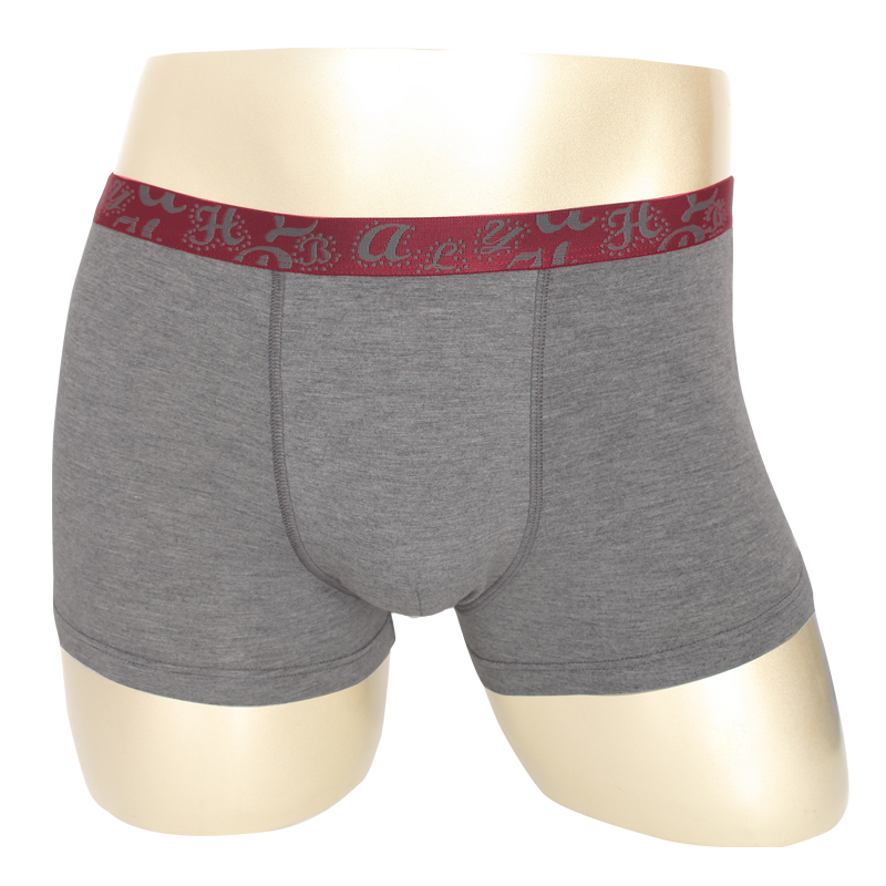 莫代尔性感U凸中腰四角内裤