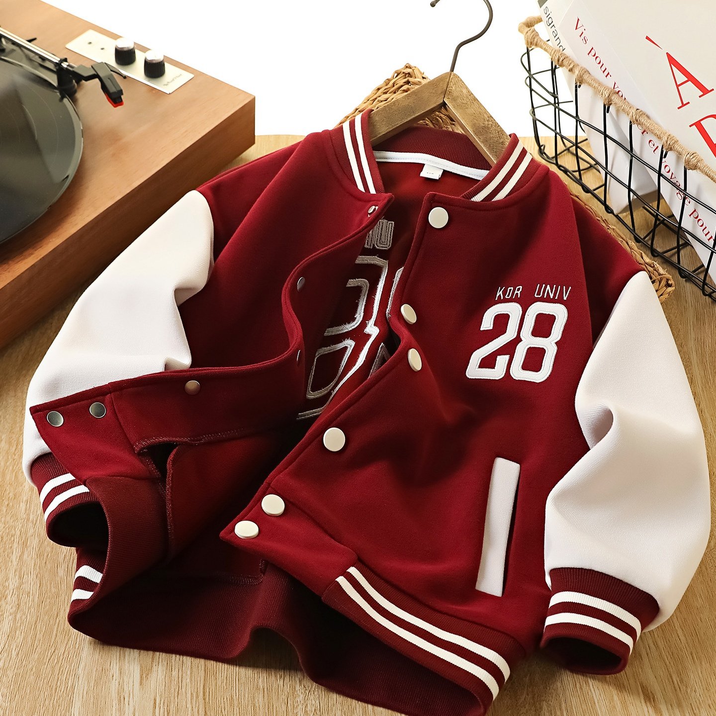 儿童棒球服2026春季新款男童外套上衣女童春装夹克春秋装童装亲子