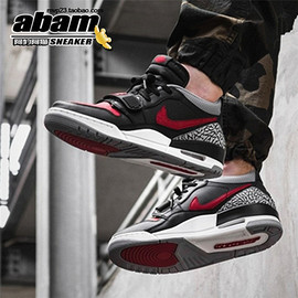 Air Jordan Legacy 312 Low 黑紅籃球鞋 CD7069-006-106-102-002圖片