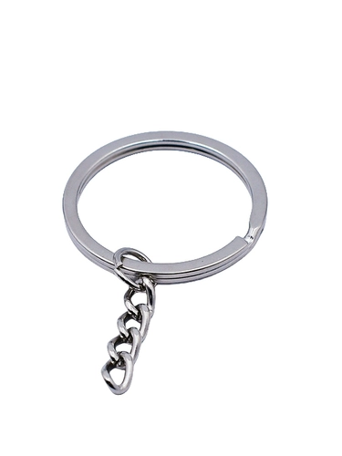 Качественный брелок для ключей с застежкой, 100 шт, 30mm, 32mm, 35mm
