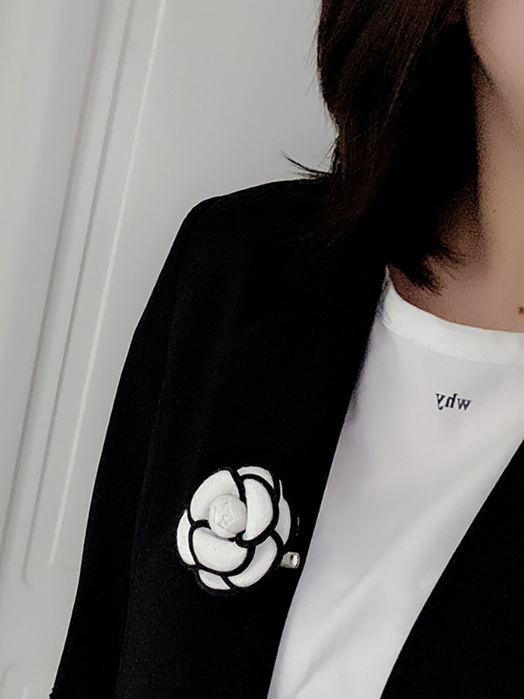 동백 브로치 고급 여성 향수 트렌디한 개성 럭셔리 스웨터 슈트 액세서리 여성용 코사지 브로치