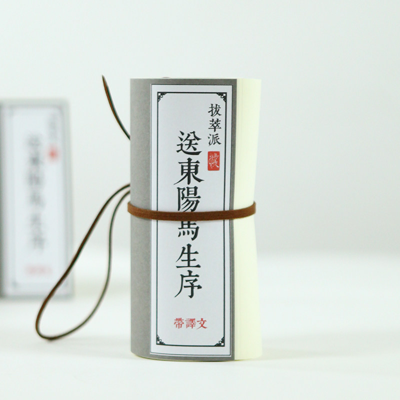 送东阳马生序字帖书法东洋描红手抄写成人硬笔软笔楷书钢笔练字帖