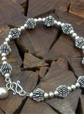 泰国波西米亚风铃铛原创手工银