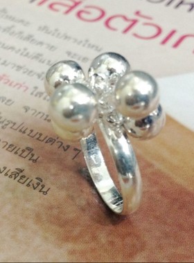 泰国纯银波西米亚风全新戒指