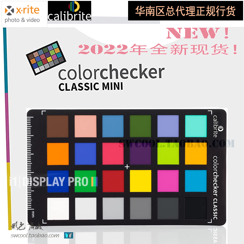 Calibrite  ColorChecker Classic 24色 Mini 迷你 色卡 3C数码配件 相机色卡 原图主图