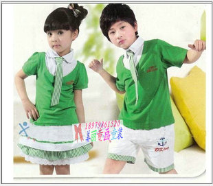 童装儿童校服幼儿园园服夏男女小学生韩版班服制服套装英式合唱服