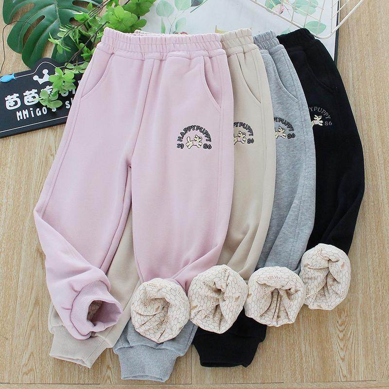 儿童双层夹裤宽松洋气石墨烯蚕丝自发热运动裤男女童加厚保暖裤冬,童装/婴儿装/亲子装,裤子,淘宝优惠券,粉丝福利购,淘宝优惠卷