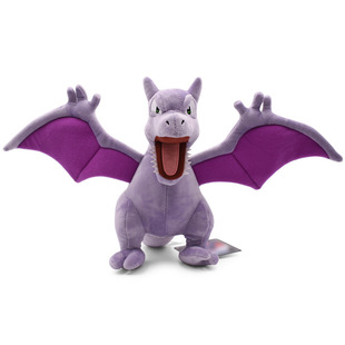 新款毛绒公仔10寸化石翼龙站姿翼龙恐龙玩具娃娃带吊牌