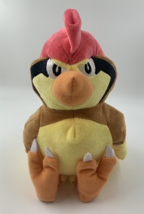 中号 20cm 比比鸟 波波 大比鸟 火鸡 火鸟 毛绒公仔玩具娃娃
