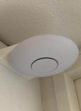 适用Unifi U6 LR/Enterprise/UAP AC HD吸顶路由器收纳架壁挂支架
