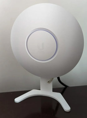 适用unifi UBNT优倍快 U6Lite U6PLUS吸顶AP桌面支架收纳架托架