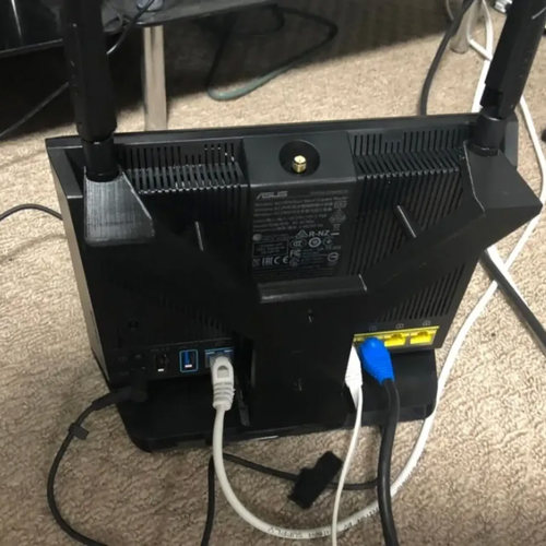 适用Asus华硕AC86U AC68U路由器壁挂支架墙壁安装挂架托架
