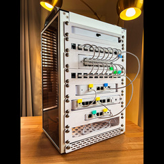 Unifi Cloud Gateway UCG Fiber 10英寸 19英寸机架安装支架定制