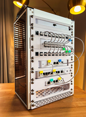 Unifi Cloud Gateway UCG Fiber 10英寸 19英寸机架安装支架定制