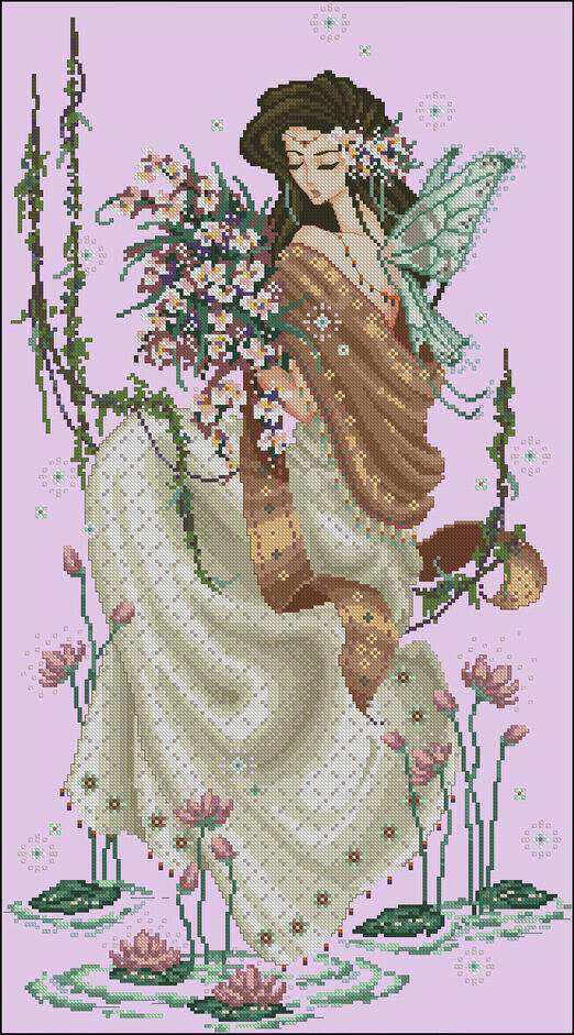 T2317 【 Q fish Cross stitch 】 RW842   BF030   Maria   primary sweep black and white drawing   reserve     Q24