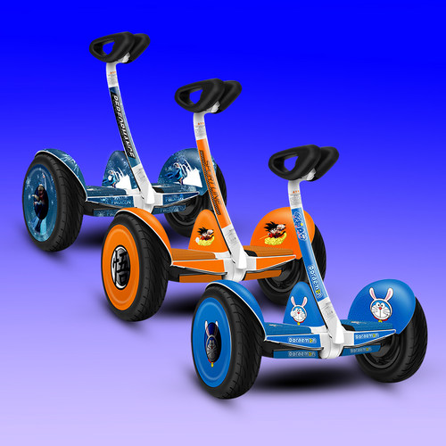 适用九号燃动MINI贴纸卡通平衡车