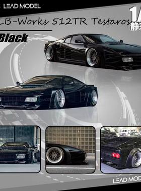 【领衔】现货|Testarossa 512TR 黑色 Star Model 1/64合金车模型