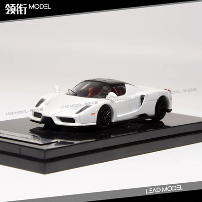 现货|ACE 1/64 恩佐 ENZO F60 仿真合金车模型 白色 静态收藏