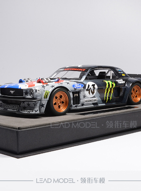 现货|Mustang Hoonigan 野马 #43 TOP Marques 1/18 美旗版车模型