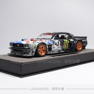 现货|Mustang Hoonigan 野马 #43 TOP Marques 1/18 美旗版车模型