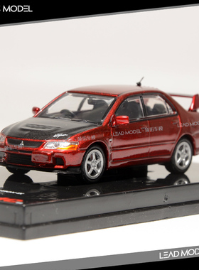 现货|MC 1/64 Lancer 三菱 EVO9 evolution IX 车模型 黑盖