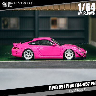 预订|TOYO TIRES RWB 997 Pink 粉色白毂 TARMAC 1/64 车模型 TW