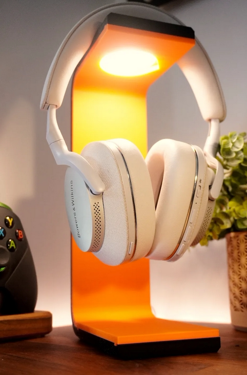 耳机支架灯挂架头戴式耳麦展示收纳架子放置架时尚炫酷可照明