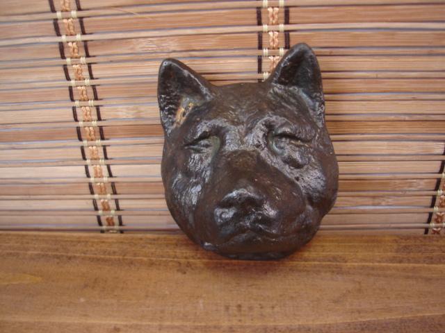 東洋收藏品 日本南部铁器 铸铁装饰物 墙饰 门饰《犬》|msdalam kategori Aksesori rumah, mural - dari Buy2taobao.com untuk memberikan perkhidmatan ejen Taobao profesional membeli