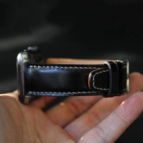日本马臀皮表带iwatch手表带