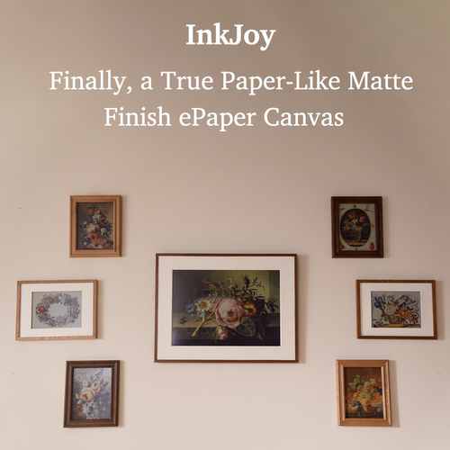 InkJoy彩色墨水屏电子纸相框