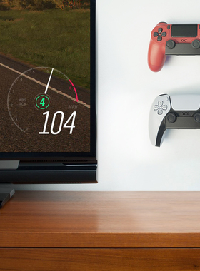 PS5/PS4/PS3手柄墙壁挂架，收纳支架，金属材质（两个装）