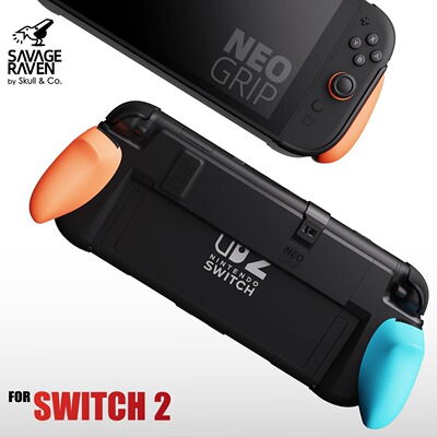 Skull & Co. 任天堂Switch2/OLED掌机握把NeoGrip可更换适用NS2代