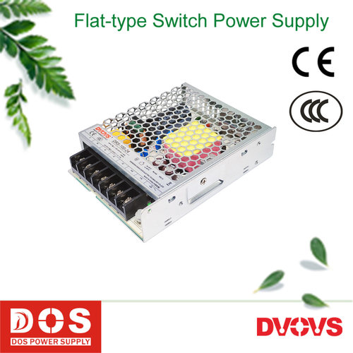单相DRS-100-24/12,100W开关电源,24V/12V单路输出,厂家直销.