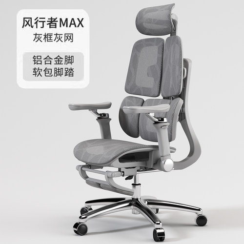 赛谷人体工学椅3区浮翼腰托
