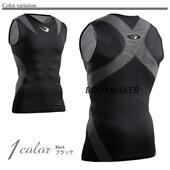 速干紧身排汗防晒训练运动 男背心短裤 日BODYMAKER新款 V领健身套装