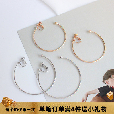 出片日韩欧美高级感圆圈螺丝耳环