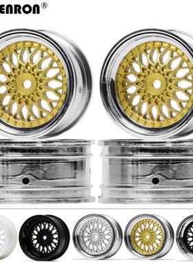 RC 1/10 平跑漂移竞速 塑料尼龙 3/6/9 轮毂轮胎 HSP樱花D4 FW06