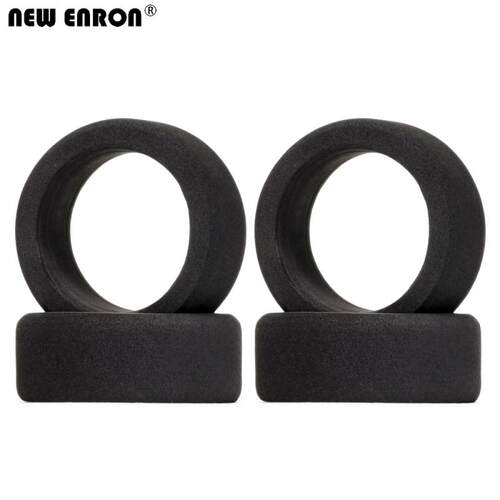 70*27mm 黑色海绵胎 平跑 竞速 1/10 油车 电车轮胎 防滑无声轮毂