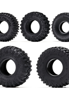 RC攀爬车1.0寸Axial 1/24 SCX24 1/18 TRX4-M 吉姆尼橡胶轮胎轮毂