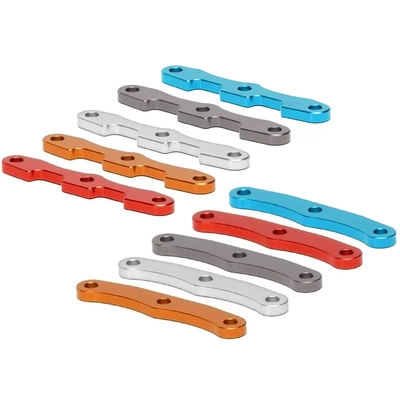 TRAXXAS SLASH Rustler 1-10 升级配件 铝合金前/后摆臂夹片 6823