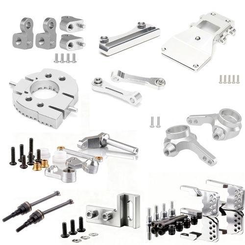 田宫 CC01铝合金 OP件 转向组护板散热器舵机座摆臂万向节转向杯