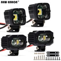 模型车 保险杠灯射 LED灯 1/10 攀爬车 RC AXIAL SCX10 D90 TRX4